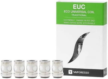 Vaporesso EUC Eco Universal Coils 5pk | bearsvapes.co.uk