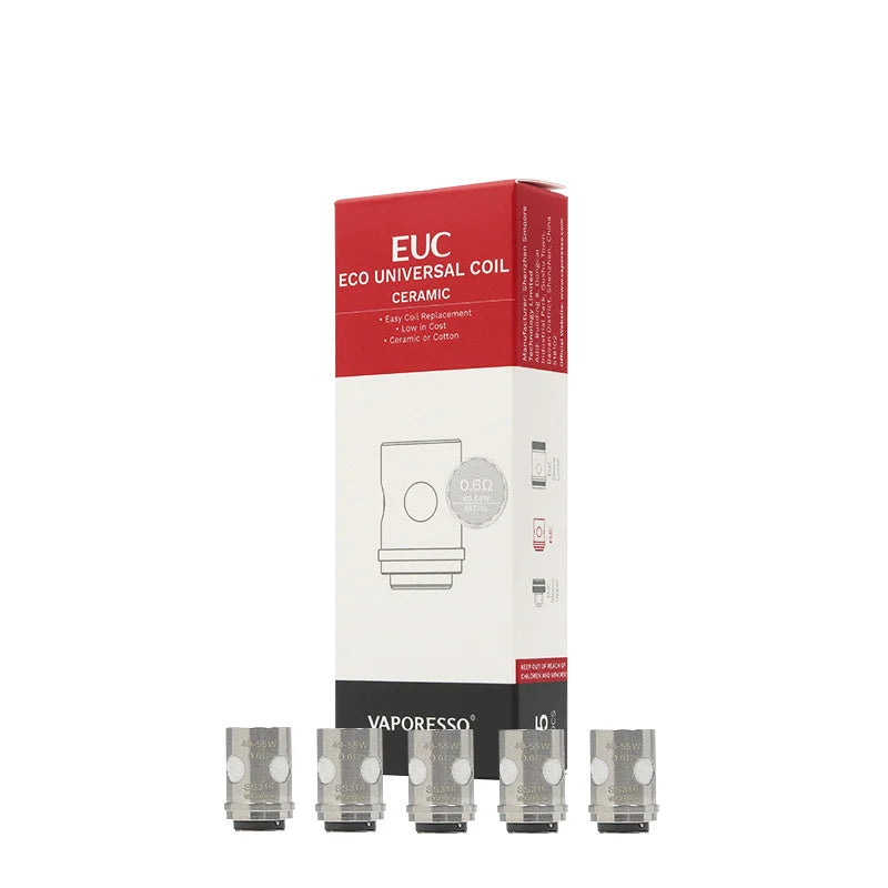 Vaporesso EUC Eco Universal Coils 5pk | bearsvapes.co.uk