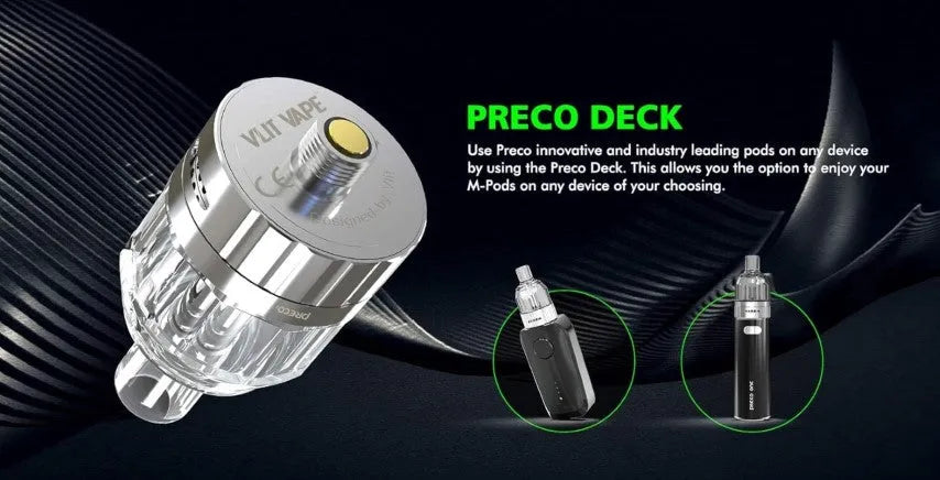 Vlit Preco 2 MTL Tank & 3 Replacement Pods | bearsvapes.co.uk