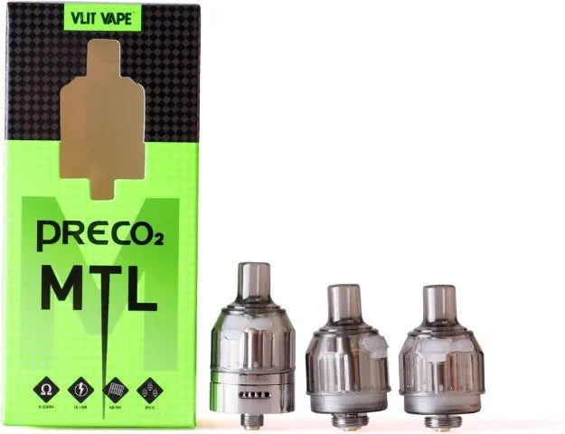 Vlit Preco 2 MTL Tank & 3 Replacement Pods | bearsvapes.co.uk