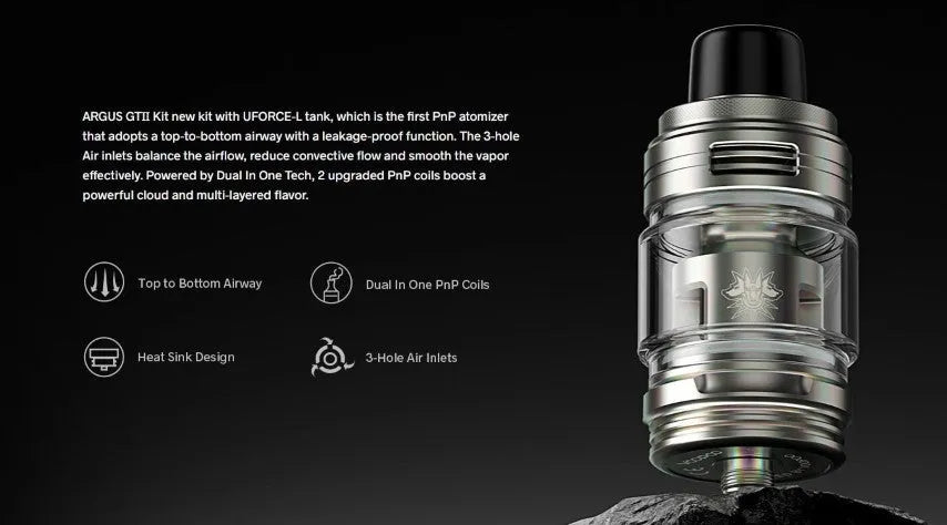 Voopoo Argus GT II Vape Kit | Free 18650 Batteries | bearsvapes.co.uk