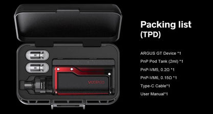 Voopoo Argus GT Vape Kit | 2 Free 18650 Batteries | bearsvapes.co.uk