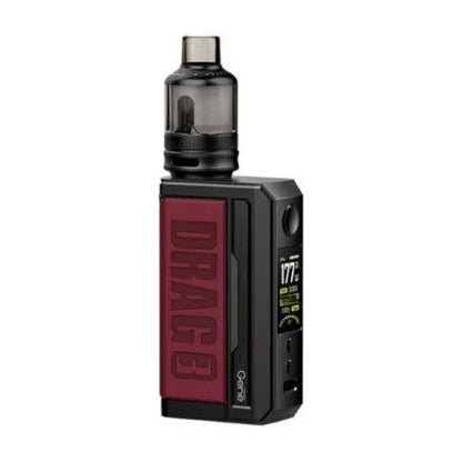 Voopoo Drag 3 Vape Kit | ONLY £39.95 | 2 FREE Golisi 18650 Batteries