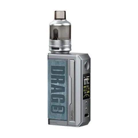 Voopoo Drag 3 Vape Kit | ONLY £39.95 | 2 FREE Golisi 18650 Batteries