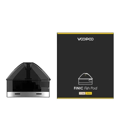 Voopoo Finic Fish Replacement Pods 1.6ohm 4pcs | bearsvapes.co.uk