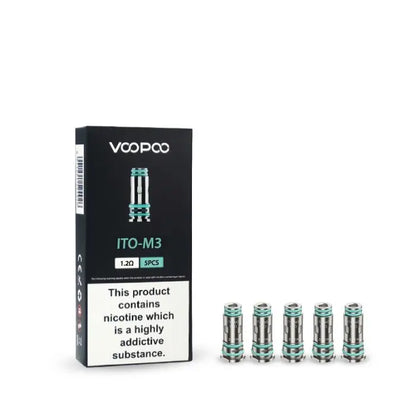 Voopoo ITO coils - 5 Pack Argus & Doric Compatible | bearsvapes.co.uk