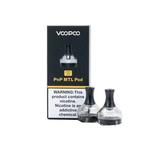 Voopoo PnP MTL Replacement Pods PnP Coil Compatible | bearsvapes.co.uk