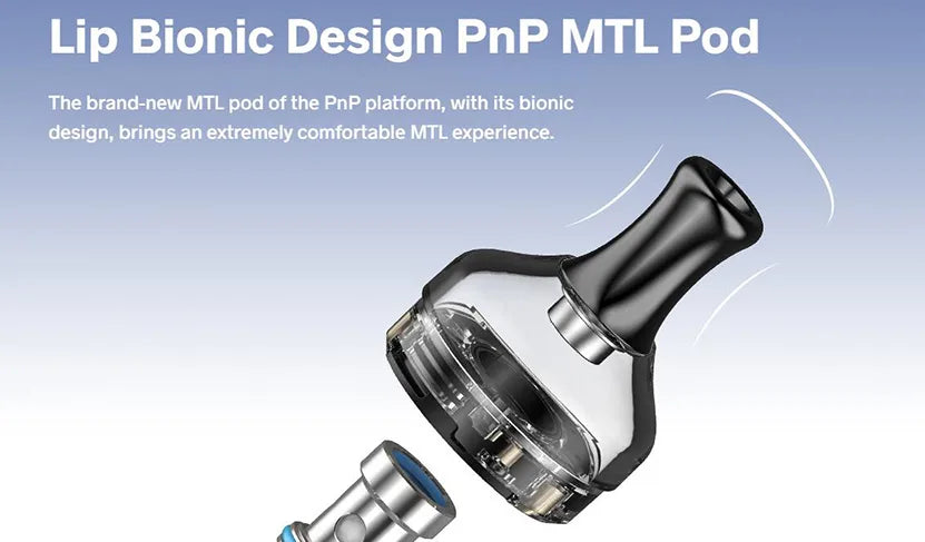 Voopoo PnP MTL Replacement Pods PnP Coil Compatible | bearsvapes.co.uk