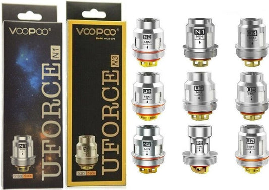 Voopoo Uforce Replacement Coils 5pk | FROM £7.95 | bearsvapes.co.uk