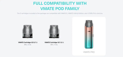 Voopoo VMATE Pro Pod Kit | 900mAh MTL Starter | bearsvapes.co.uk