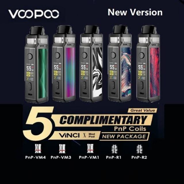 Voopoo Vinci X Pod Vape Kit | FREE Battery & Pods | NOW ONLY £27.95