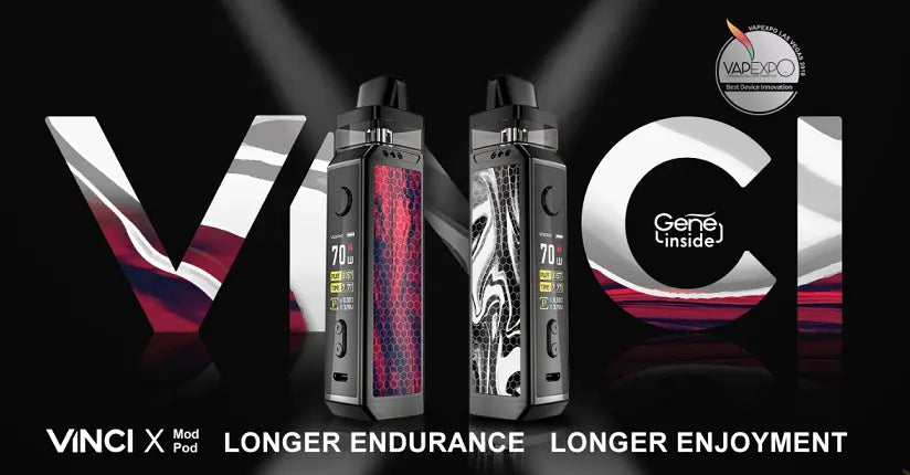Voopoo Vinci X Pod Vape Kit Includes FREE 18650 | bearsvapes.co.uk