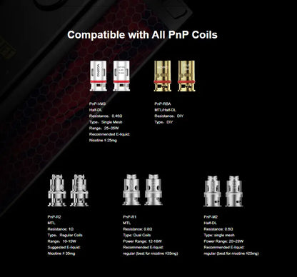 Voopoo Vinci X Pod Vape Kit Includes FREE 18650 | bearsvapes.co.uk