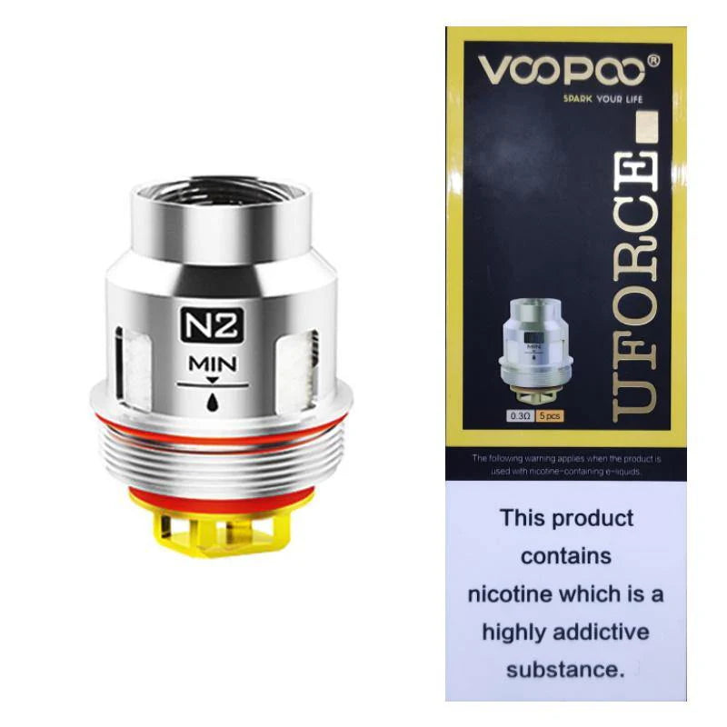 Voopoo Uforce Replacement Coils 5pk | ONLY £7.95 | bearsvapes.co.uk