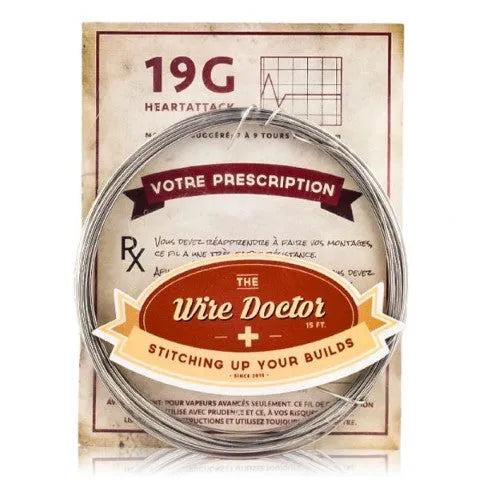 Wire Doctor Competition Wire 10ft | 19g 21g 23g SS | bearsvapes.co.uk