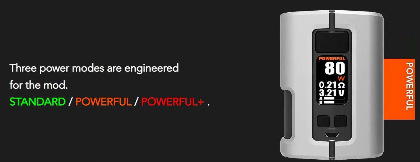 Wotofo Dyadic Squonk Mod | Includes 2 FREE 18650 | bearsvapes.co.uk