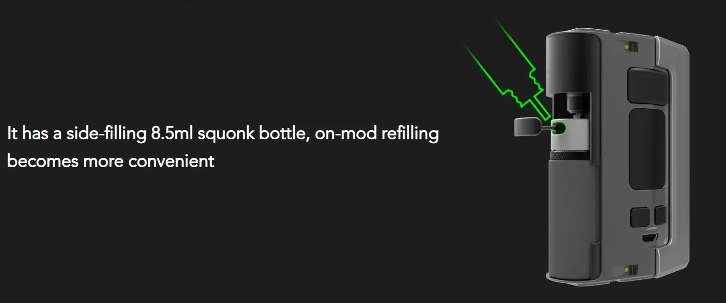 Wotofo Dyadic Squonk Mod | Includes 2 FREE 18650 | bearsvapes.co.uk