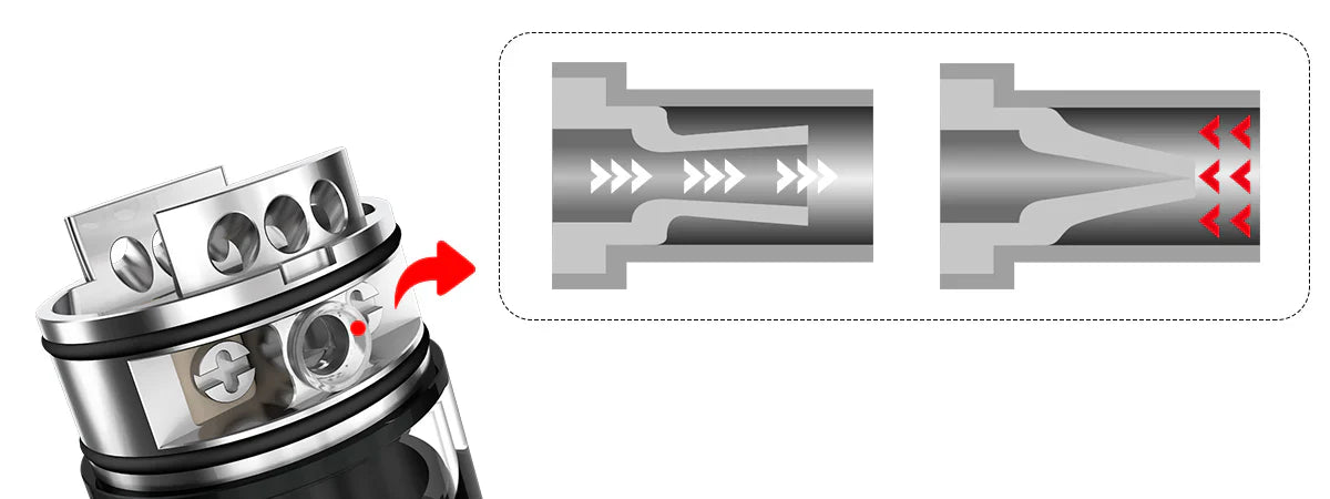 Wotofo Faris RDTA / RDA Combo | 24mm Post-less Deck | Bearsvapes.co.uk