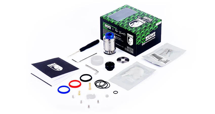 Wotofo Faris RDTA / RDA Combo | 24mm Post-less Deck | Bearsvapes.co.uk