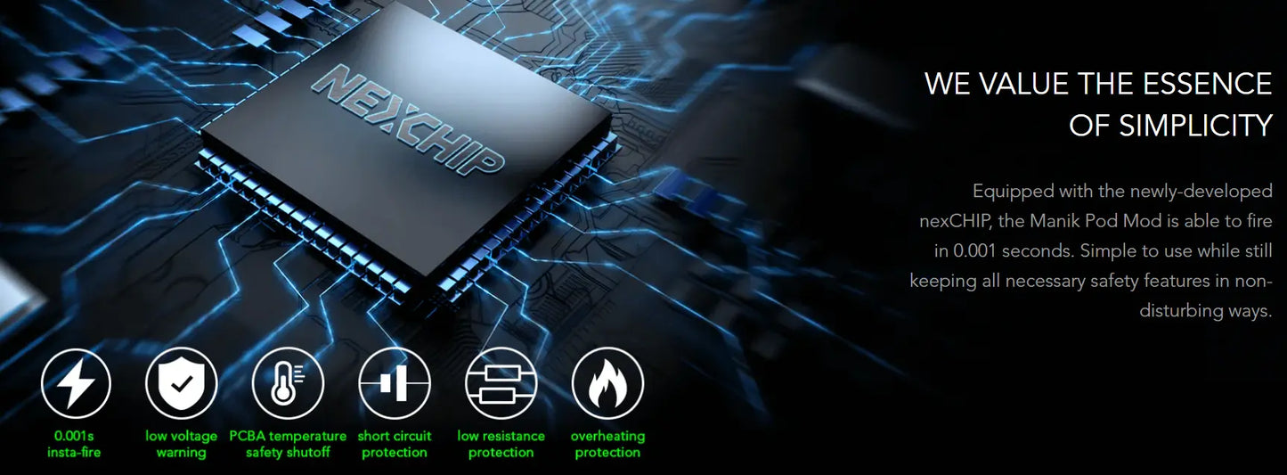 Wotofo MANIK Pod Mod Kit - 80W GTX & PnP Compatible | bearsvapes.co.uk