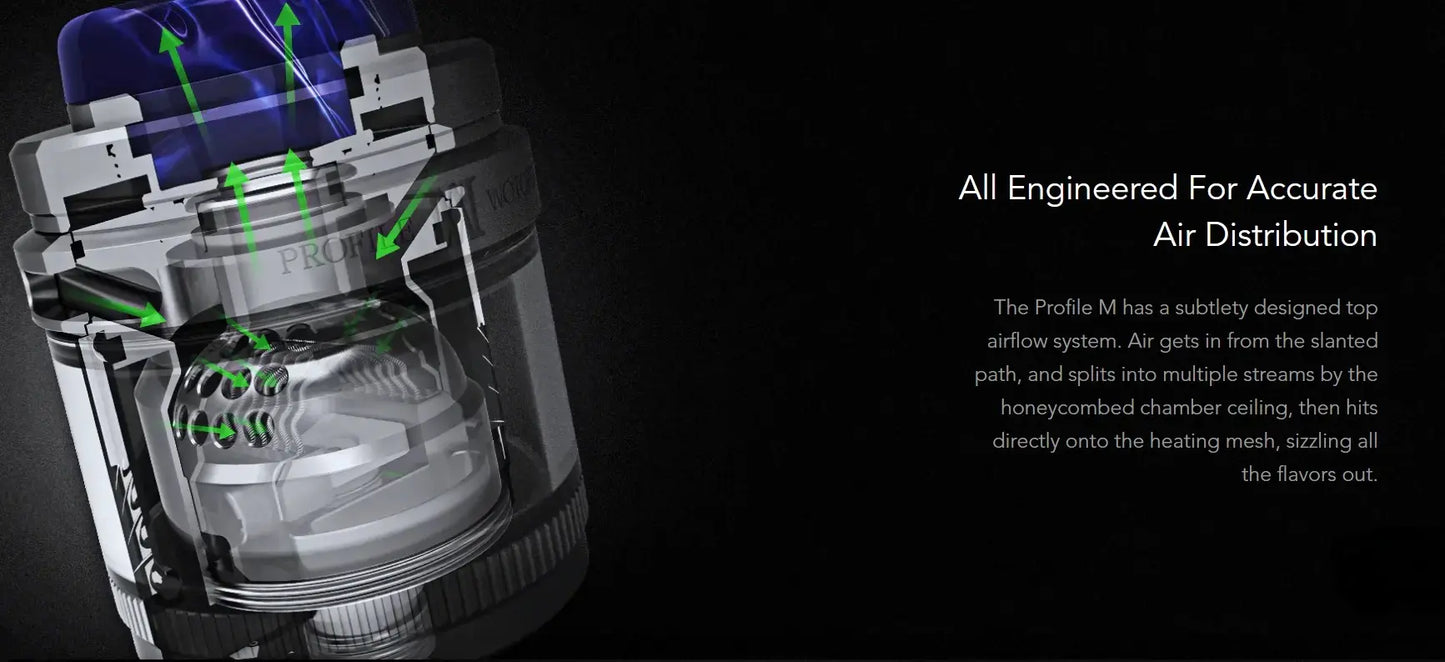 Wotofo Profile M RTA | Mesh RTA ONLY £24.95 | bearsvapes.co.uk