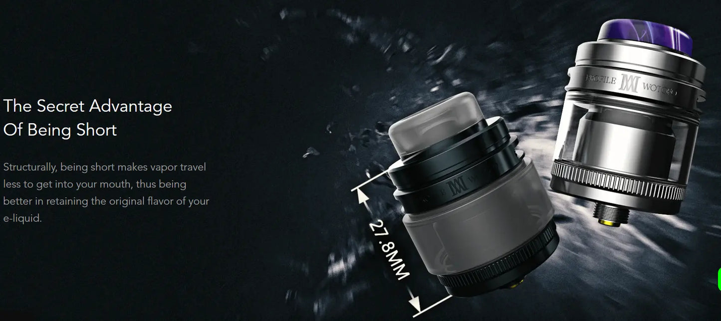Wotofo Profile M RTA | Mesh RTA ONLY £24.95 | bearsvapes.co.uk