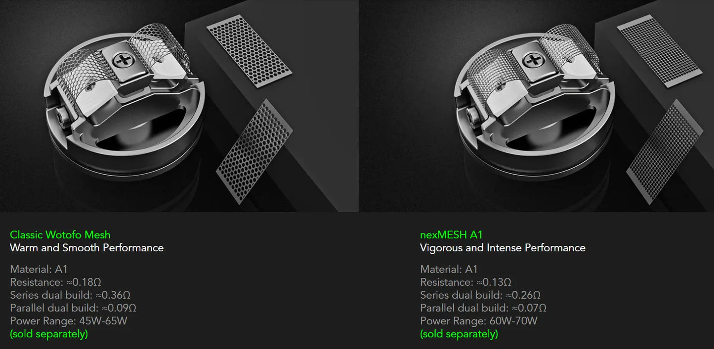 Wotofo Profile PS RDA | 28.5mm Dual Mesh RDA | bearsvapes.co.uk