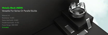 Wotofo Profile PS RDA | 28.5mm Dual Mesh RDA | bearsvapes.co.uk