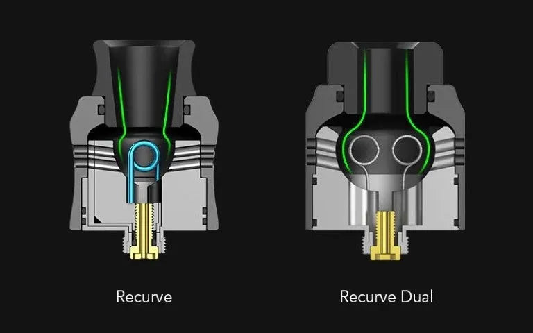 Wotofo Recurve Dual RDA | 24mm Dual Coil Post-less | bearsvapes.co.uk