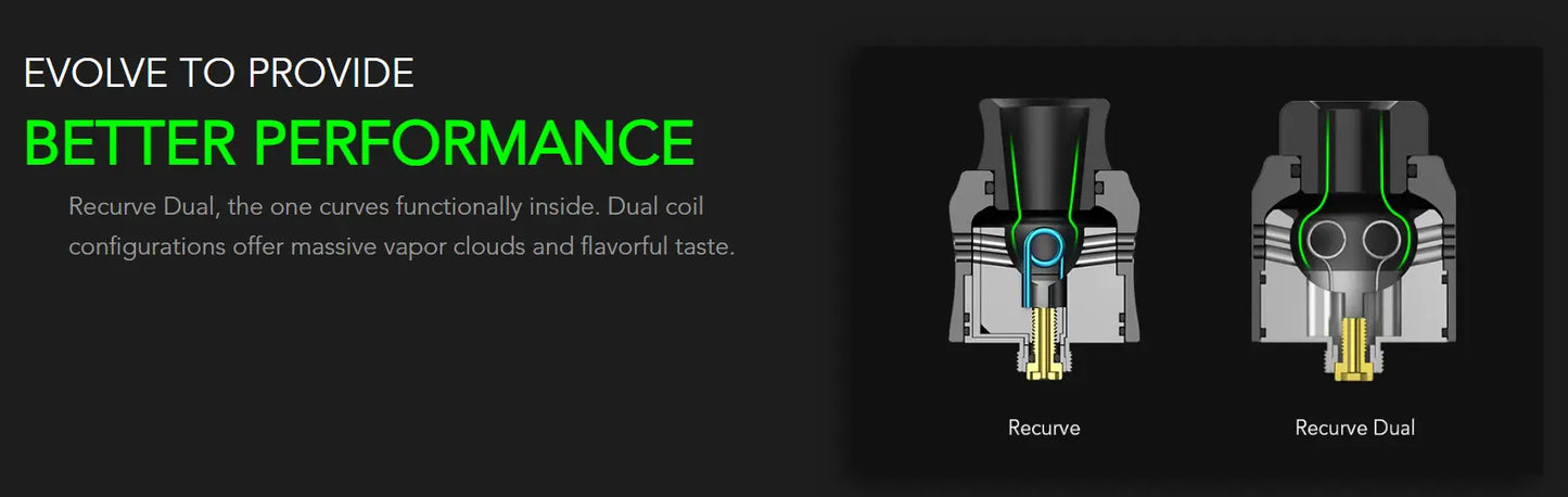 Wotofo Recurve Dual RDA | NOW ONLY £14.95 | bearsvapes.co.uk