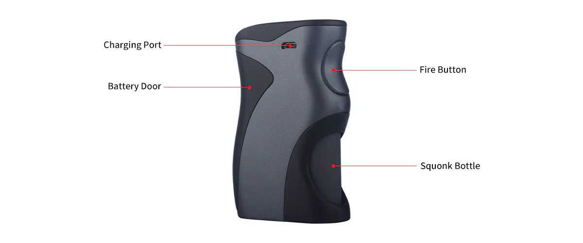 Wotofo Recurve Squonk Mod - 80W Mechanical Squonk | bearsvapes.co.uk