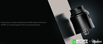 Wotofo Recurve V2 RDA | 24mm Dual or Single Coil | bearsvapes.co.uk