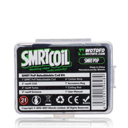 Wotofo SMRT PnP Rebuildable Coil Kit PnP & GTX | bearsvapes.co.uk