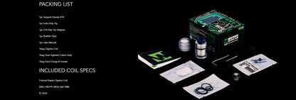 Wotofo Serpent Elevate RTA 24mm Post-less Build Deck| bearsvapes.co.uk