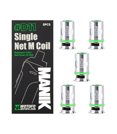 Wotofo Manik Coils 5pk | #D11, #D13, #D14 and #D15 | bearsvapes.co.uk