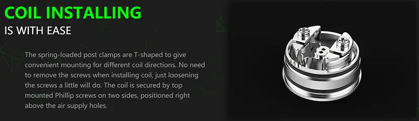 Wotofo STNG MTL RDA | 22mm BF Single Coil MTL RDA | bearsvapes.co.uk