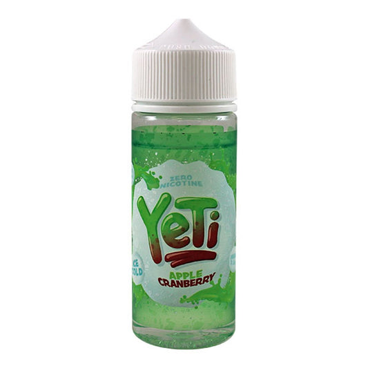 Yeti Apple Cranberry Ice Shortfill 5 For 4 Offer | bearsvapes.co.uk