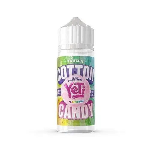 Yeti Cotton Candy Frozen Rainbow Shortfill 100ml | bearsvapes.co.uk