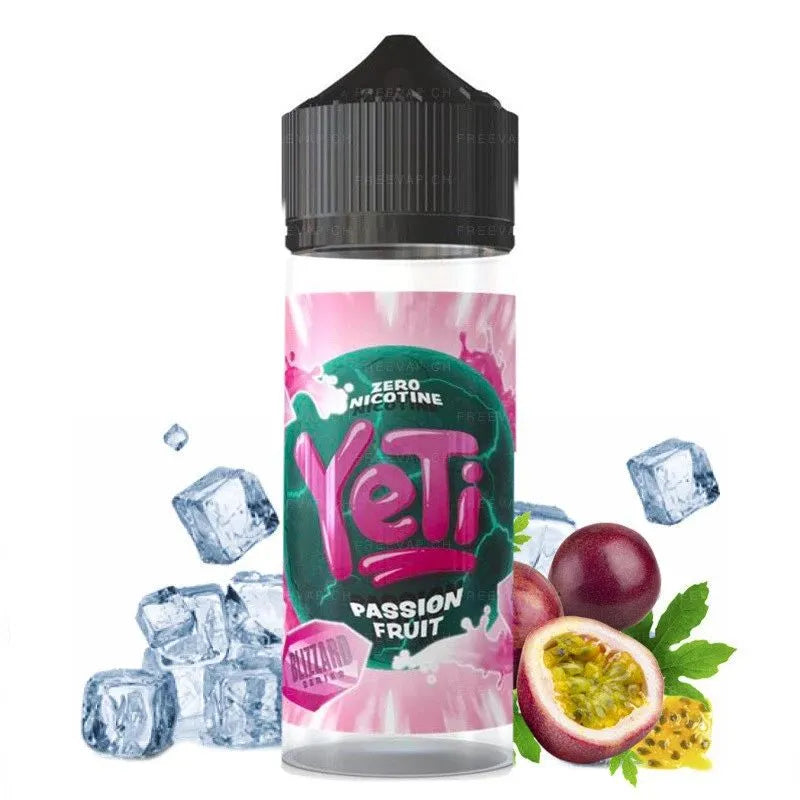 Yeti Passionfruit Blizzard Shortfill 5 For 4 Offer | bearsvapes.co.uk