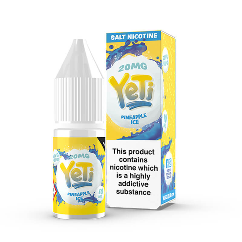 Yeti Pineapple Ice Nic Salts 4 for 3 Offer | bearsvapes.co.uk