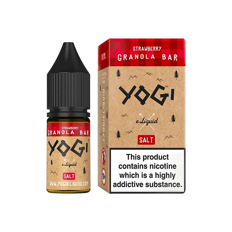 Yogi Strawberry Granola Bar Nic Salt 4 For 3 Offer | bearsvapes.co.uk