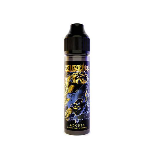 Zeus Juice Adonis 70:30 e-liquid Shortfill 50ml | bearsvapes.co.uk