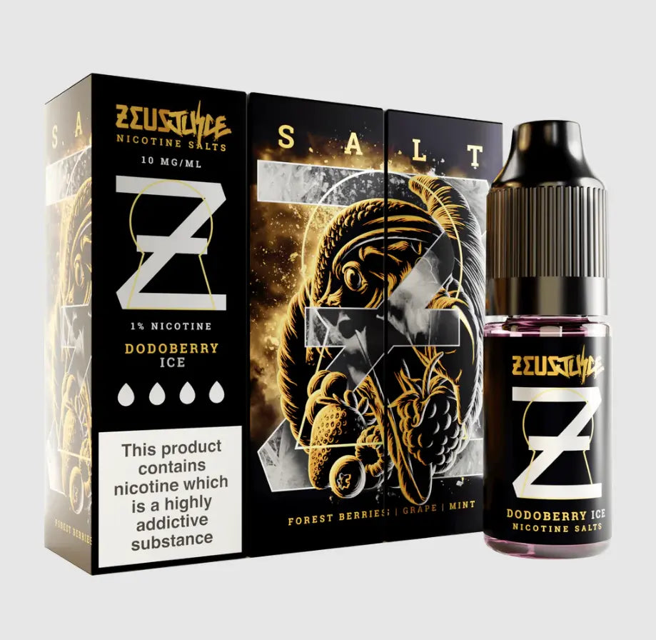 Zeus Juice Dodoberry Ice Nic Salt - Fruity Delight! - Bear's Vapes Zeus Juice Dodoberry Ice Nic Salt - Fruity Delight! - Bear's Vapes