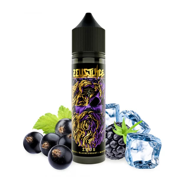Zeus Juice The Black 70:30 e-liquid Shortfill 50ml | bearsvapes.co.uk