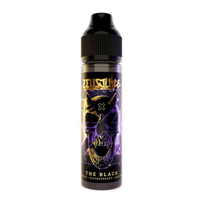 Zeus Juice The Black 70:30 e-liquid Shortfill 50ml | bearsvapes.co.uk