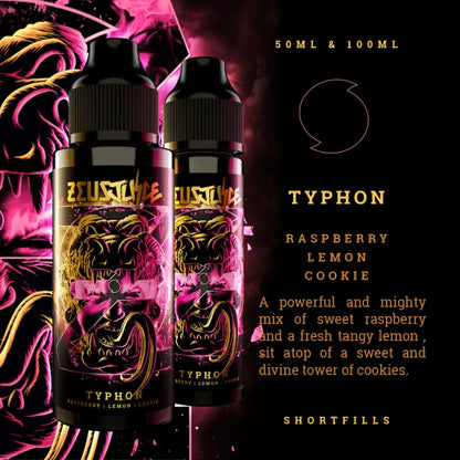 Zeus Juice Typhon 70:30 e-liquid for Sweet Vaping - Bear's Vapes Zeus Juice Typhon 70:30 e-liquid for Sweet Vaping - Bear's Vapes