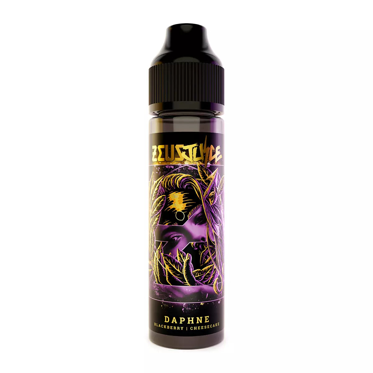 Zeus Juice Daphne 7030 e-liquid 50ml Bottle on a white background