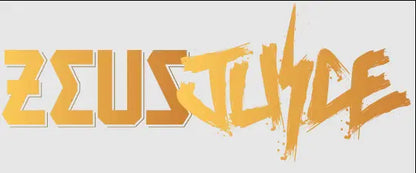 Grunge-style text with a distressed effect on a light gray background