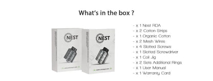 Aresvapor Nest Mesh RDA | bearsvapes.co.uk