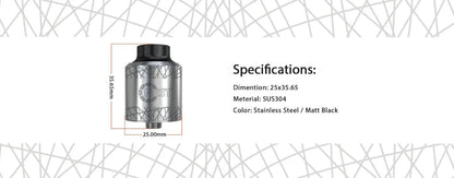 Aresvapor Nest Mesh RDA | bearsvapes.co.uk
